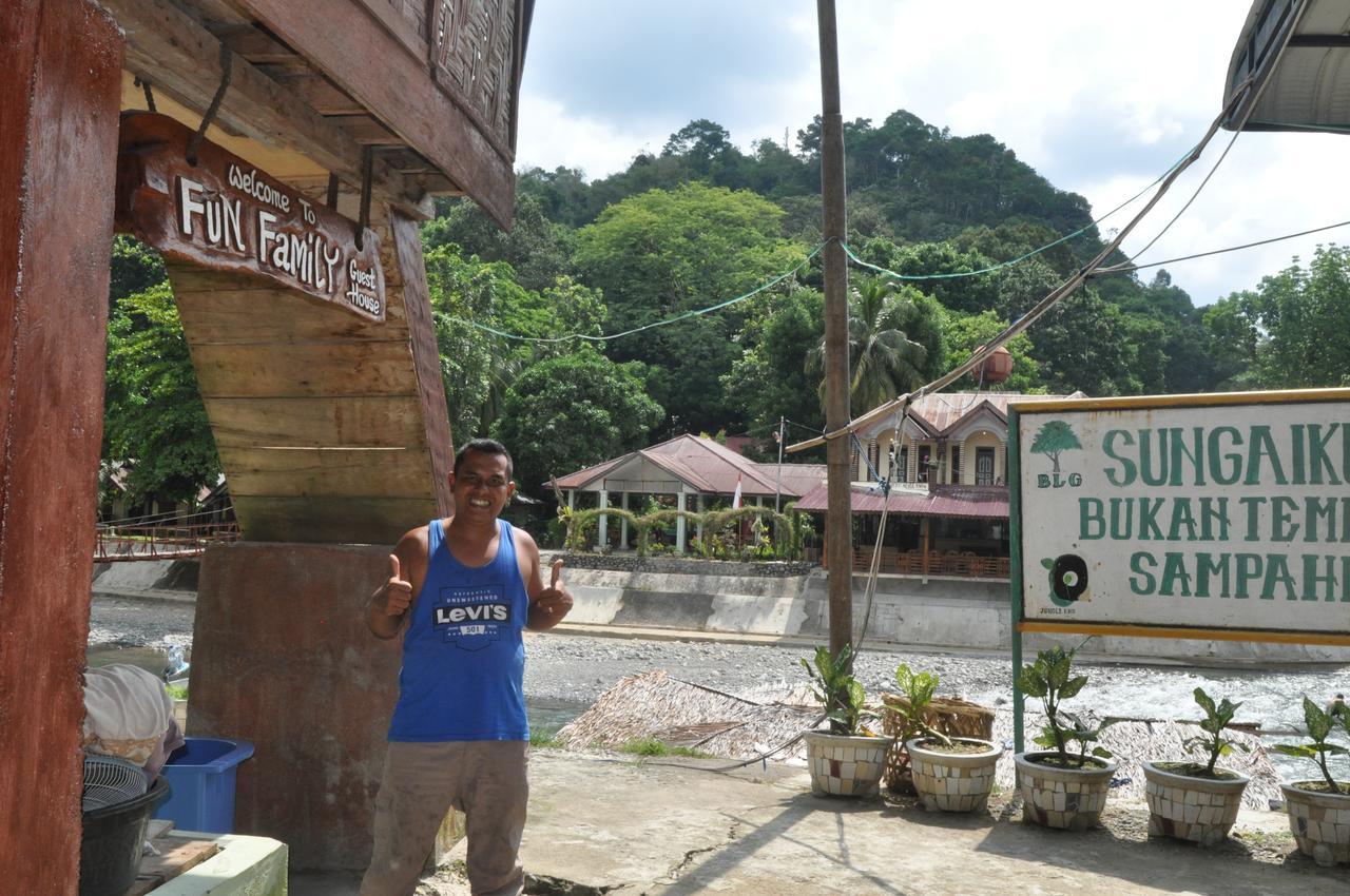 Fun Family Guest House N Jungle Tour Bukit Lawang Dış mekan fotoğraf